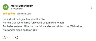 Bewertung Hartingowe Gin